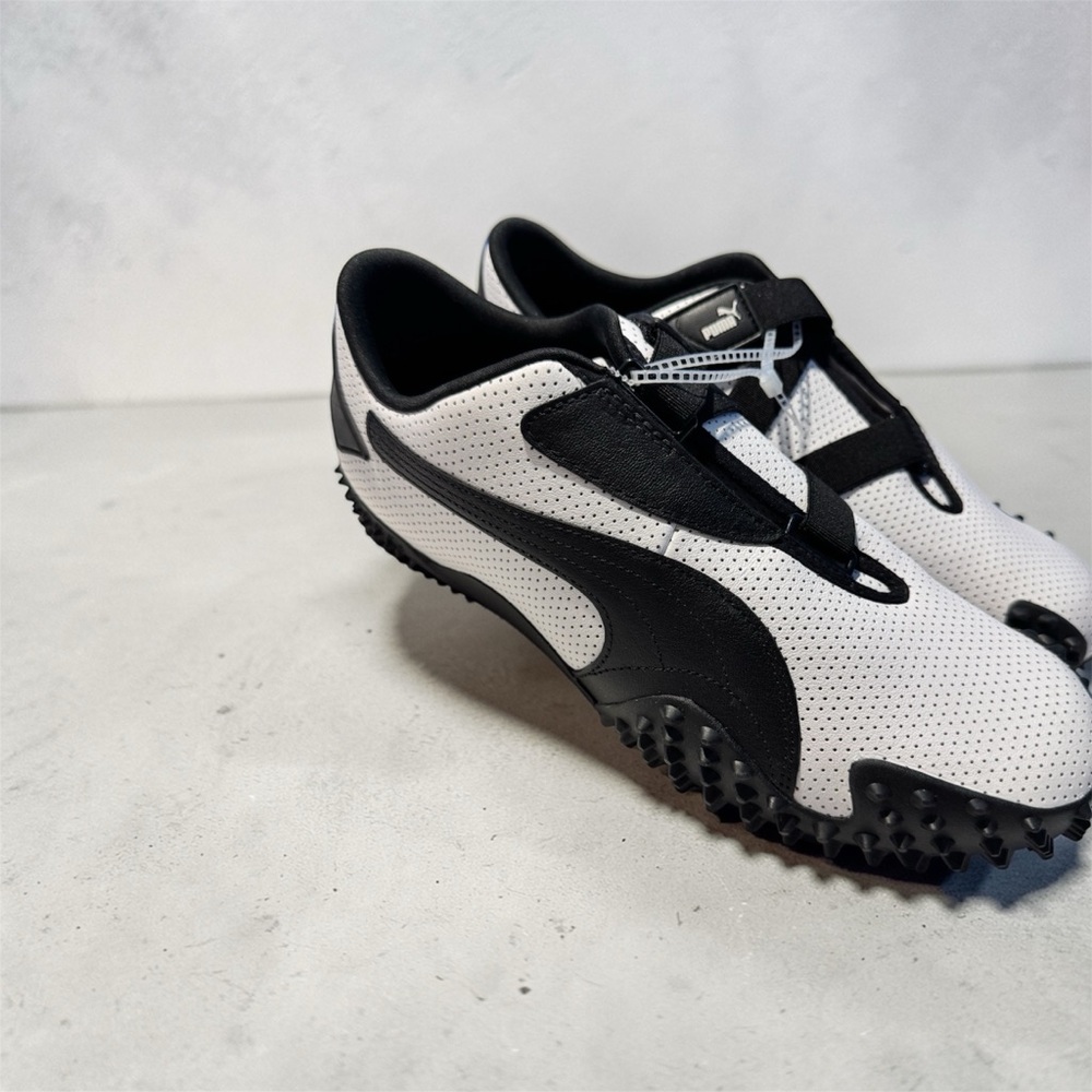 Puma Mostro Perforated White Black Men Casual Athletic Shoes Sneaker 397331-01